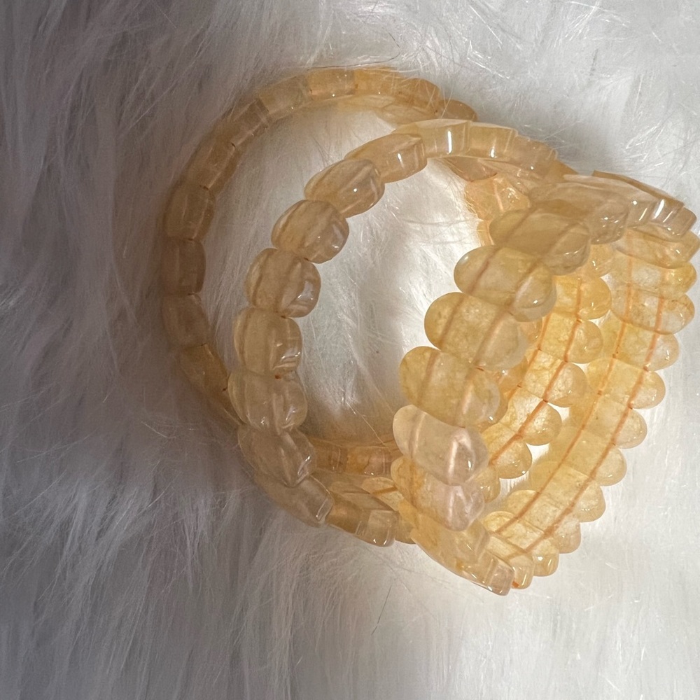 Citrine bangle - Picture 2 of 3